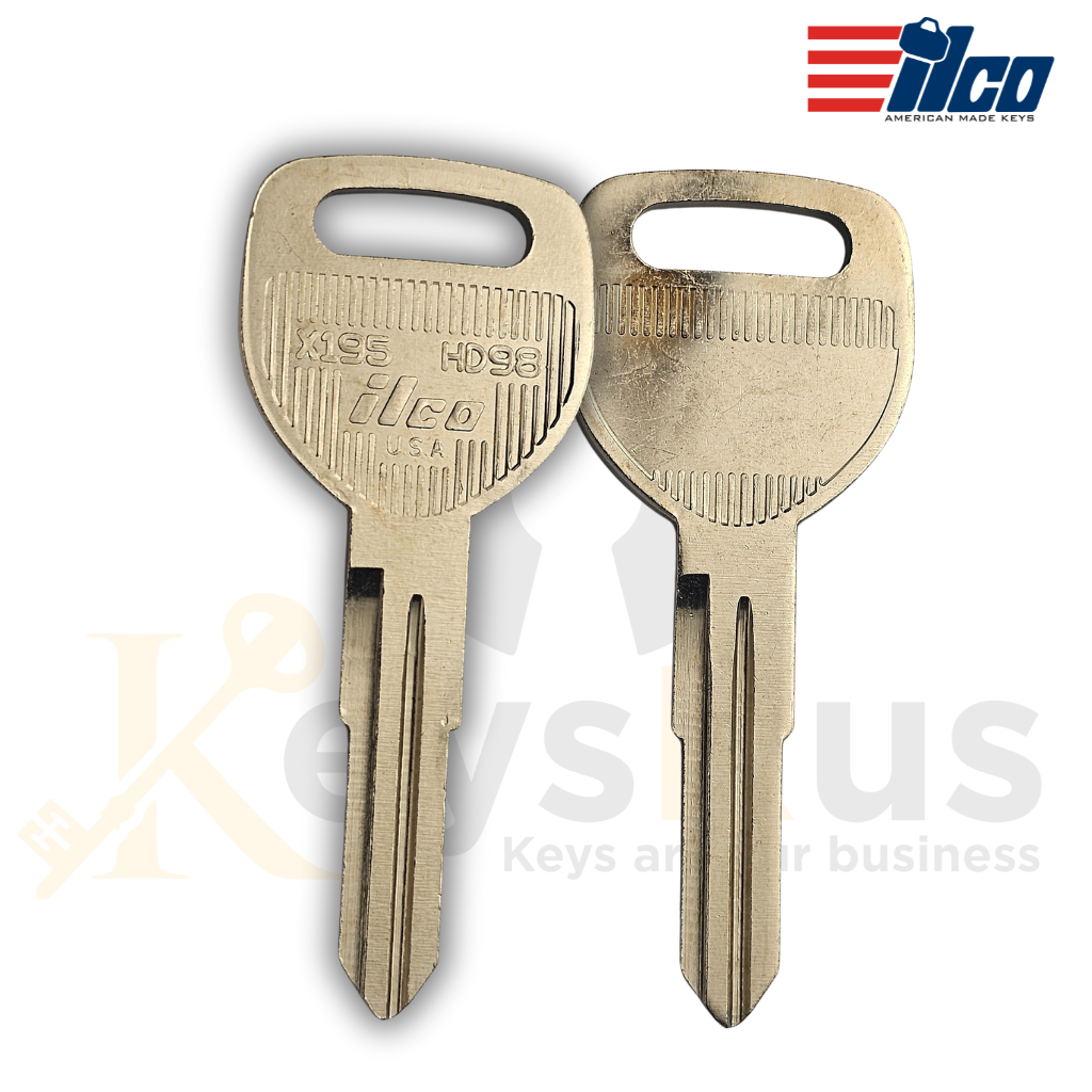 Honda X195 / HD98 Key Blanks