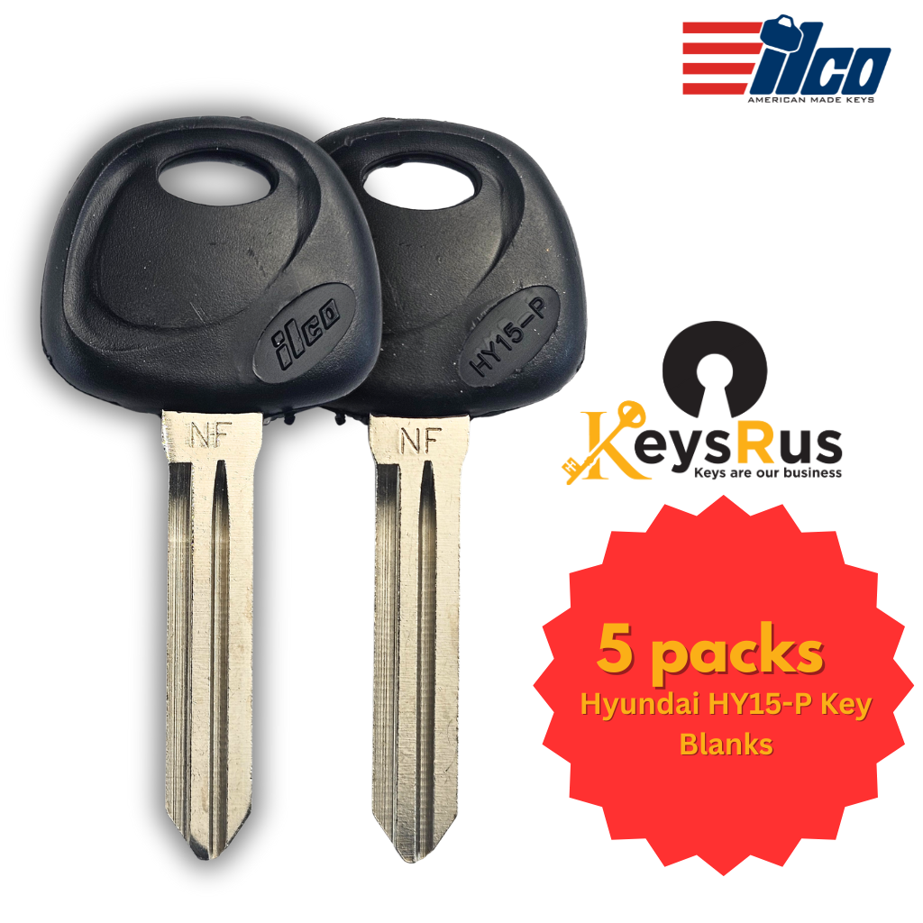 Hyundai HY15-P Key Blanks – 5/Pack