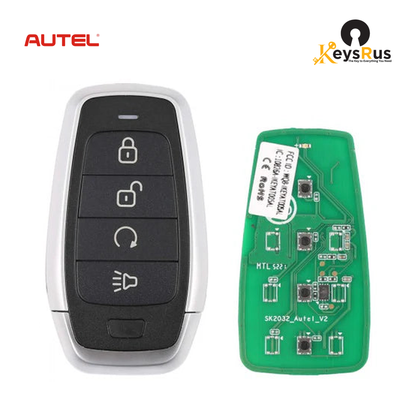 Autel IKEYAT4PR Standard 4-Button Universal Smart Key — key construction and components