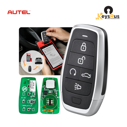 Autel IKEYAT5TPR Standard 5-Button Universal Smart Key — key construction and components
