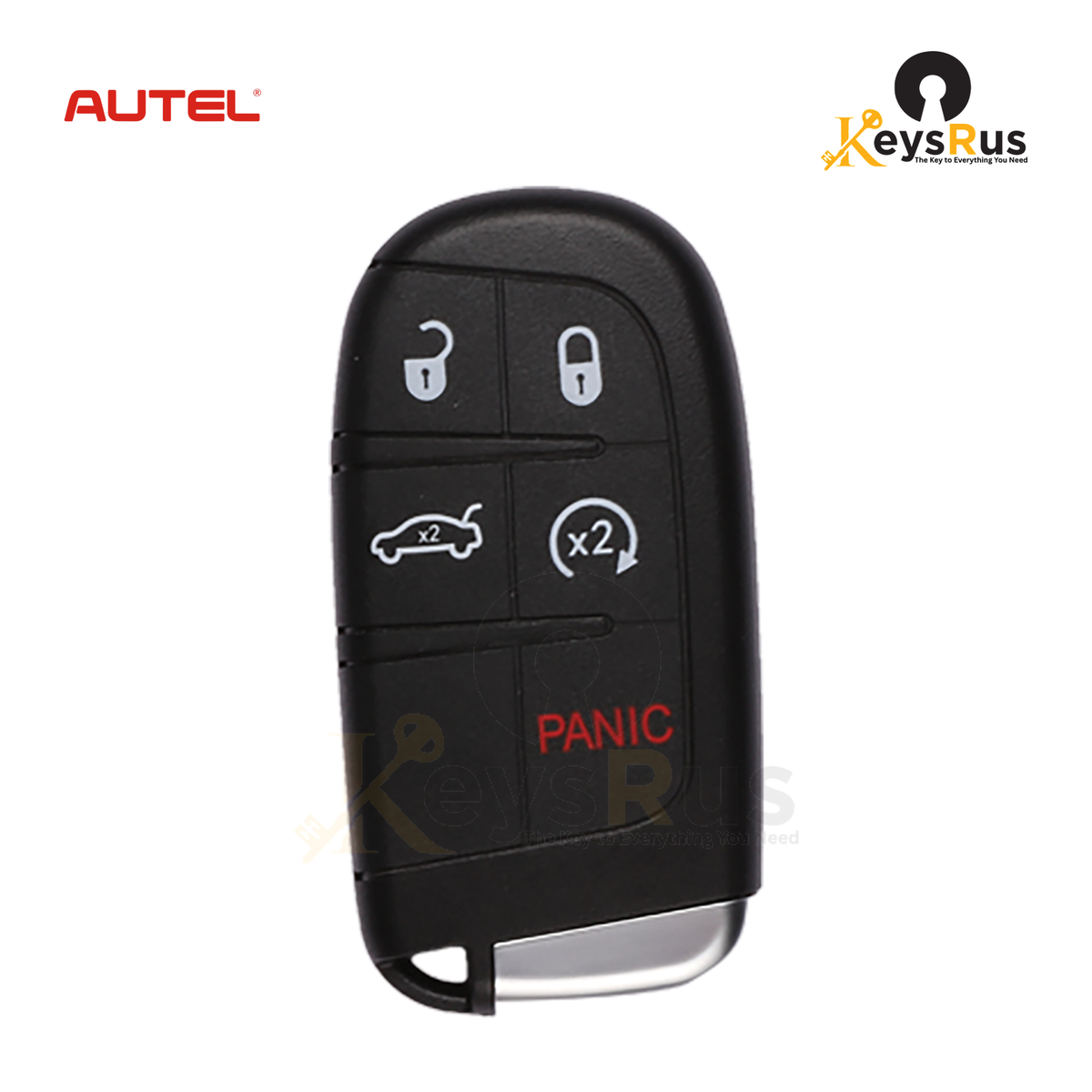 Autel IKEYCR5TPR Chrysler / Dodge 5-Button Universal Smart Key — front view