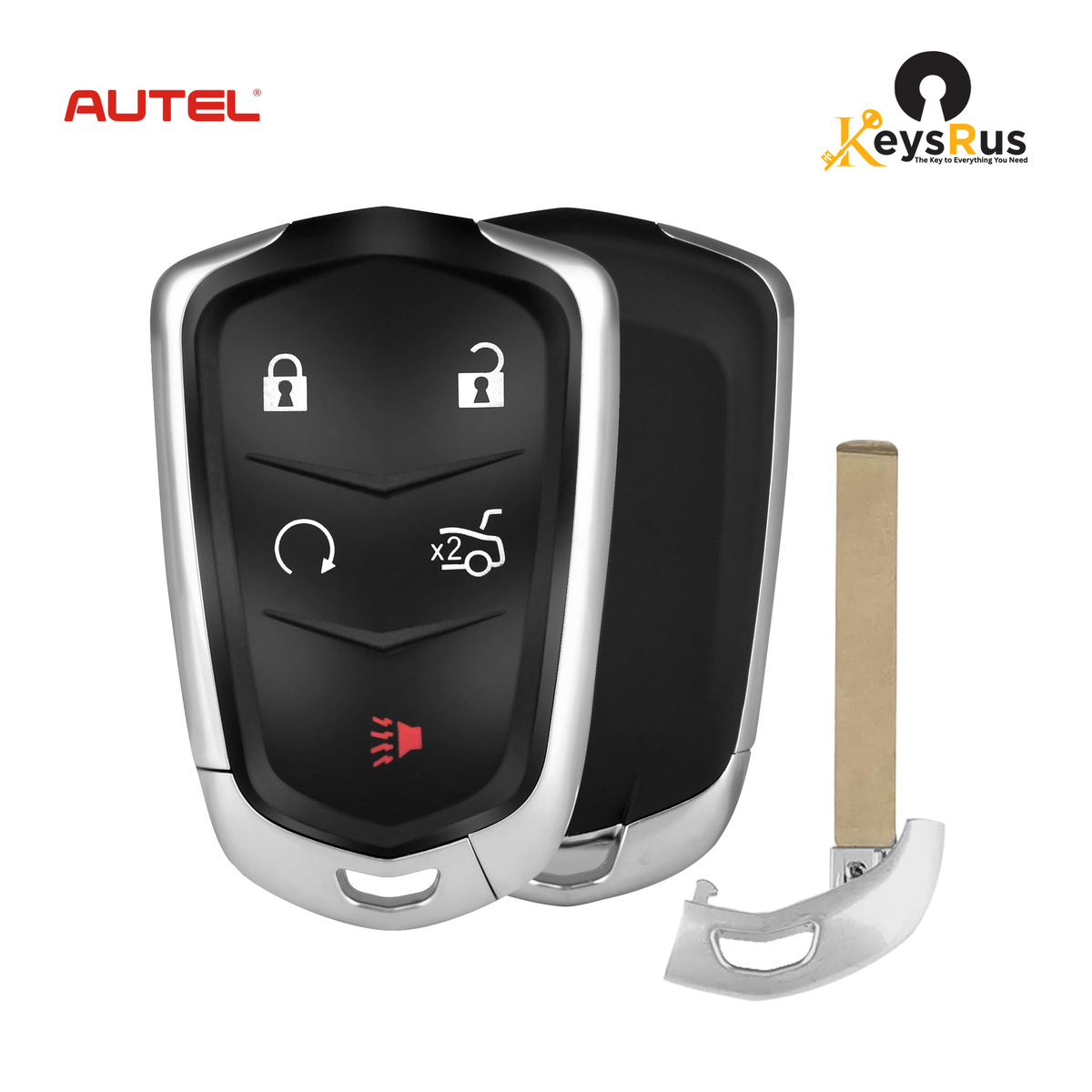 Autel GM005AL GM Style 5-Button Universal Smart Key — key construction and components