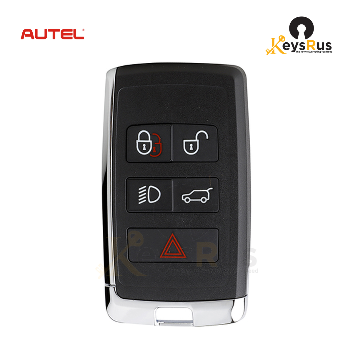 Autel IKEYLR5TPA Land Rover / Jaguar 5-Button Universal Smart Key — front view