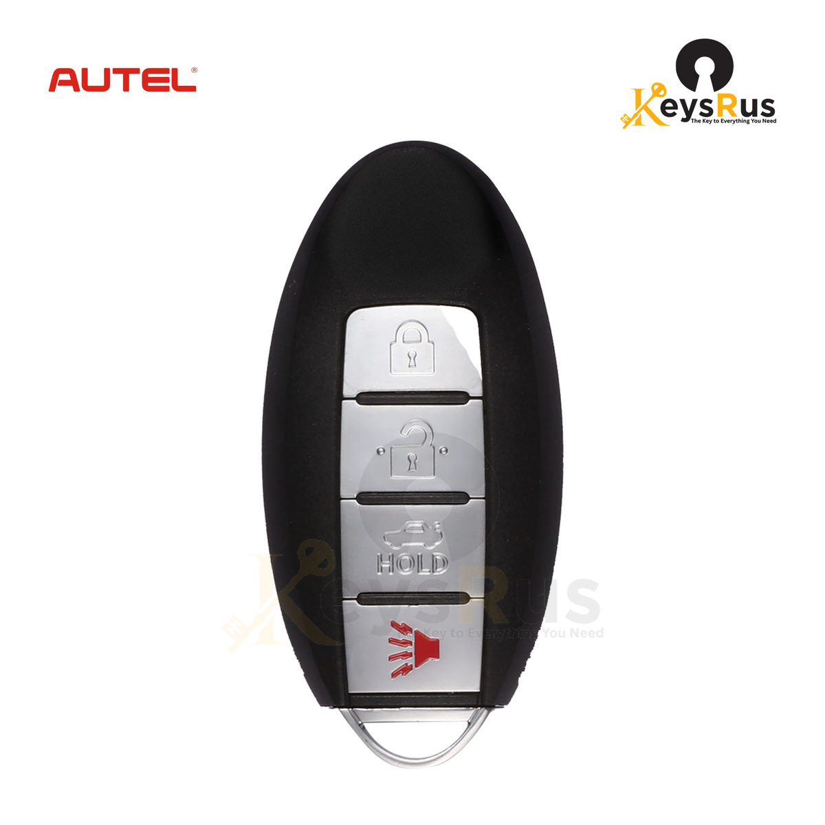 Autel IKEYNS4TP Nissan Style 4-Button Universal Smart Key — front view
