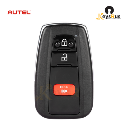 Autel IKEYTY8A3P Toyota 8A Style 3-Button Universal Smart Key — front view