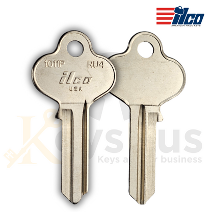 ILCO 1011P / RU4 Key Blank – 5 Pin – Brass – Russwin / Guild Compatible – 10 Pack