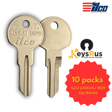 ILCO 1054UN / IN29 Key Blanks – 10 Pack Key for gun rack locks
