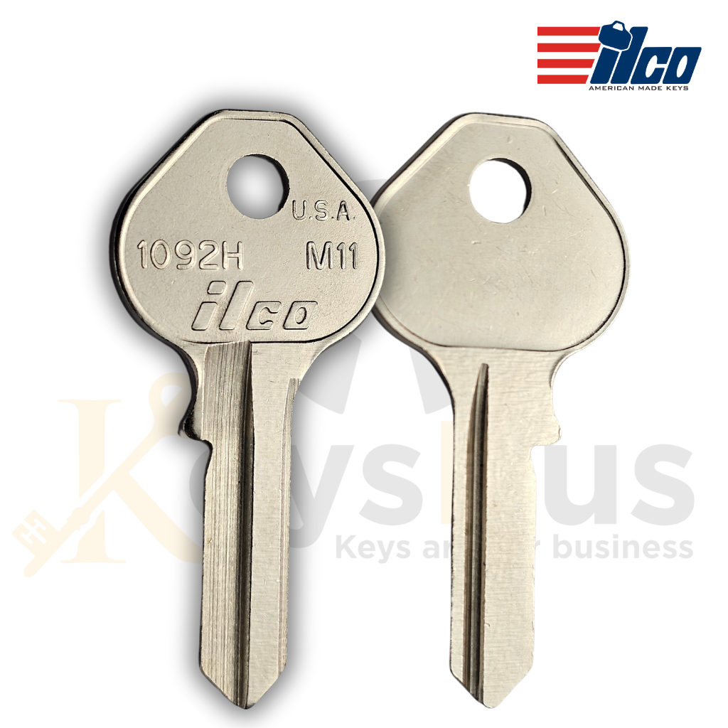 M11, ILCO 1092H Master Key Blank - 10 Pack