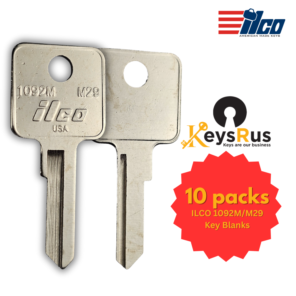 M29 | ILCO 1092M Master Key Blank - 10 Pack