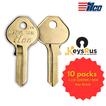 M16 | ILCO 1092NR Master Key Blank - 10 Pack
