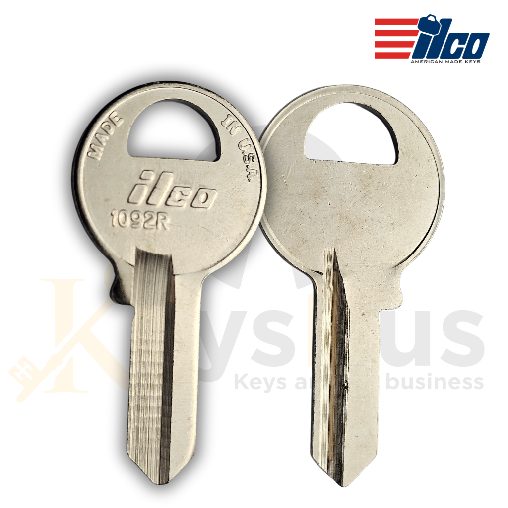 M1, ILCO 1092R / M1-RV Reverse Master Key Blank - 10 Pack