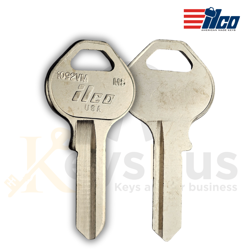 M5, ILCO 1092VM Master Key Blank - 10 Pack