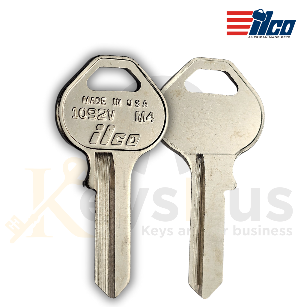 M4, ILCO 1092V Master Key Blank - 10 Pack