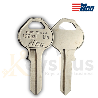 M4, ILCO 1092V Master Key Blank - 10 Pack