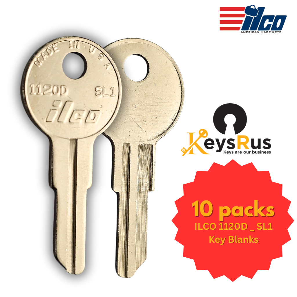 1120D / SL1 Key Blank – 10-Pack – ILCO
