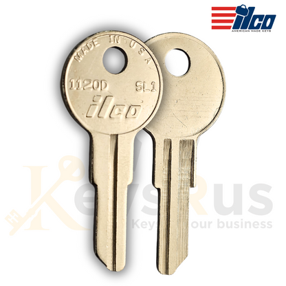 ILCO 1120D / SL1 Key Blanks, 10 Pack, Fits Slaymaker, Rockaway, Indiana, SP, and More