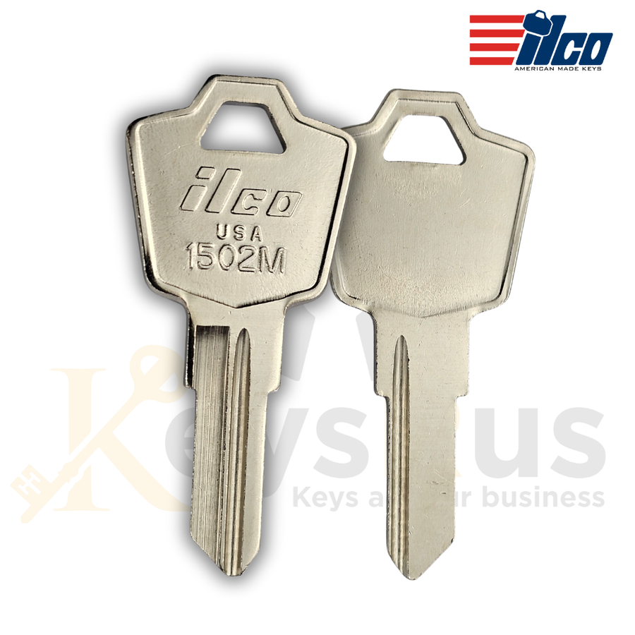 ILCO 1502M / ES8M Furniture Key Blank, 10 pack