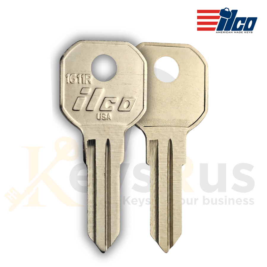 ILCO 1611R Key Blanks, 10 pack