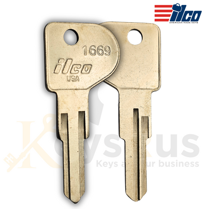 ILCO 1669 Key Blanks – 10 Pack