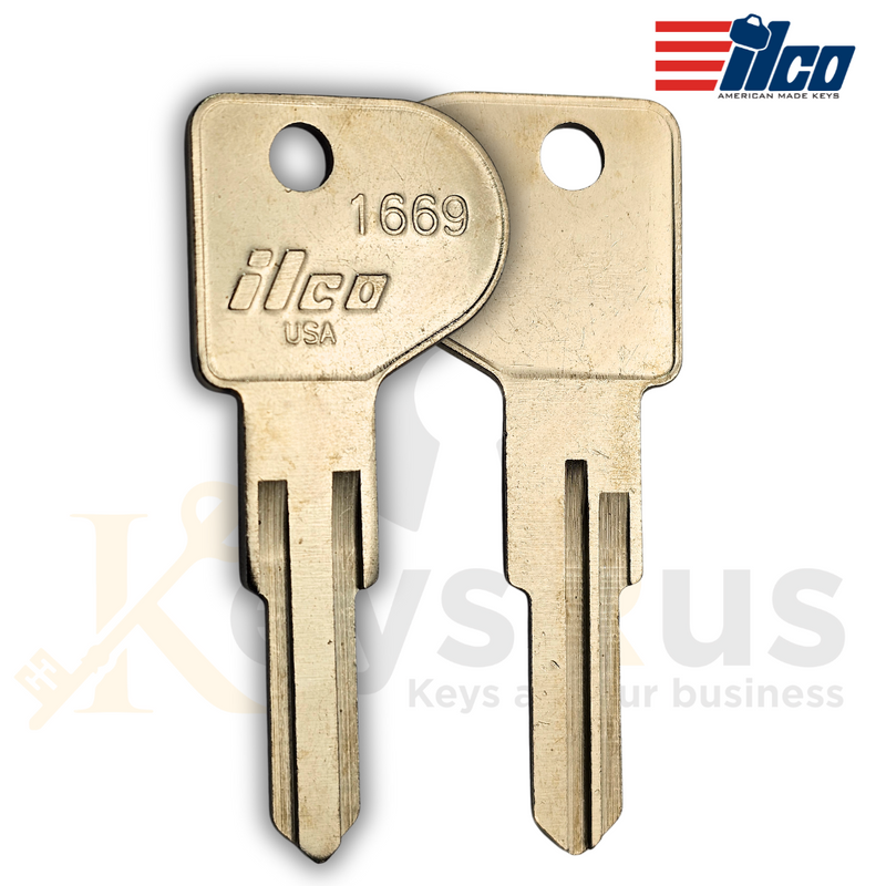 ILCO 1669 Key Blanks, 10 Pack