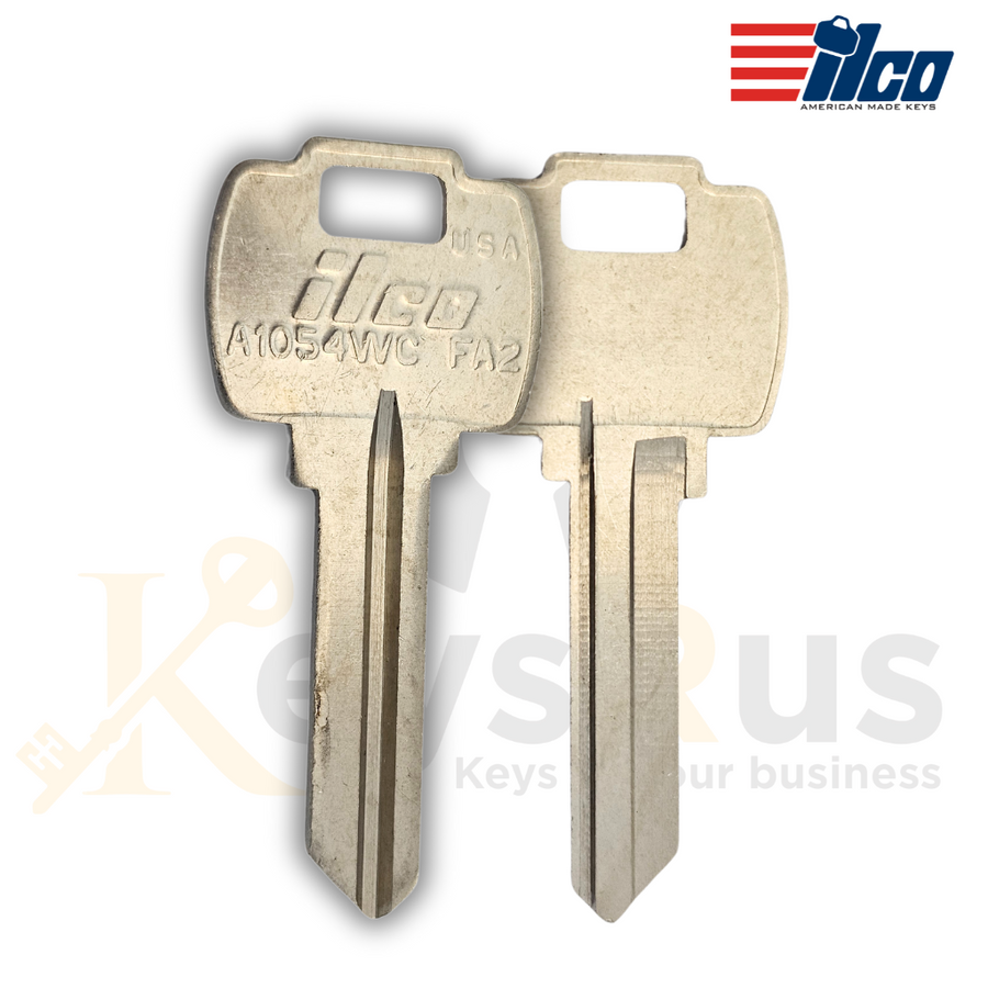 ILCO A1054WC / FA2 Key Blanks, 10 Pack