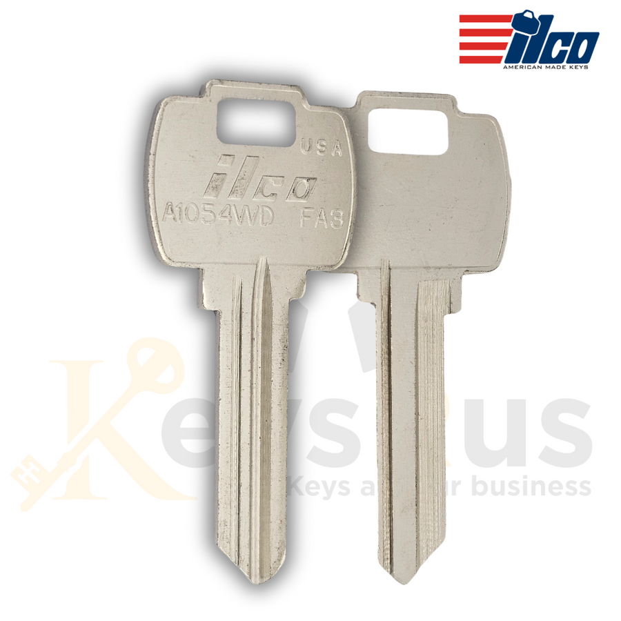 ILCO A1054WD / FA3 Key Blanks, 10 Pack