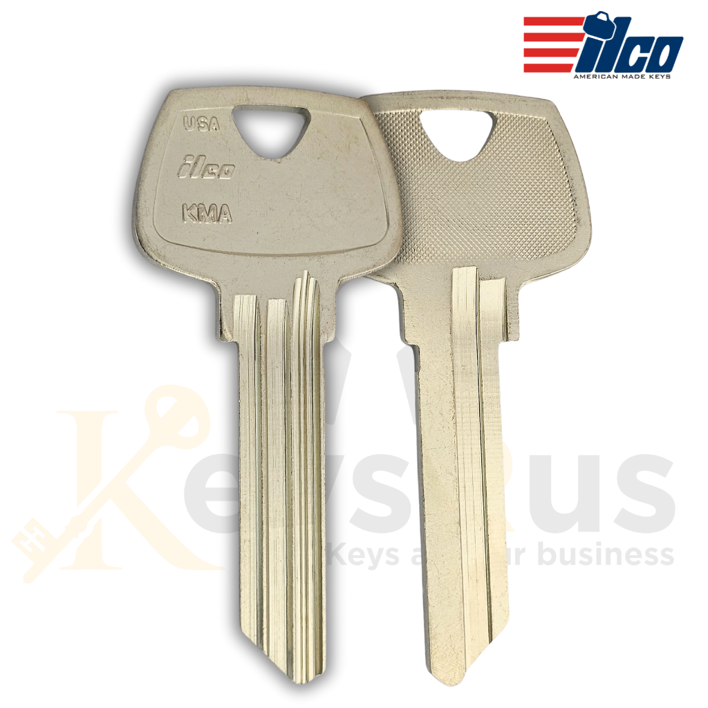 ILCO N1007KMA / S6 Key Blanks – 10 Pack | LN Section | Sargent 6-Pin | Nickel Silver