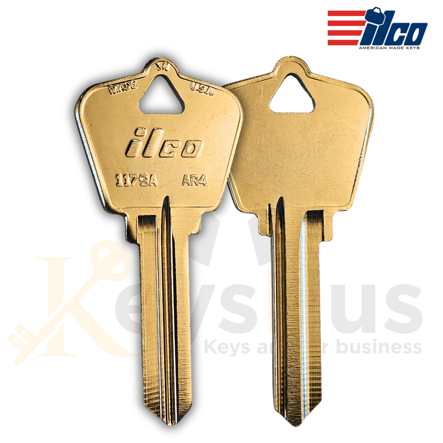 ILCO N1179 / AR4 Key Blanks, 10 Pack
