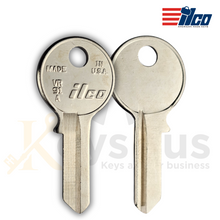 ILCO VR91A Key Blanks – 10 Pack | Padlock Key Blank for Viro, Brinks, Squire, Guard Security & More