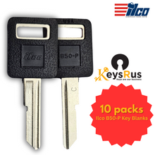 Ilco B50‑P Key Blank – GM Plastic‑Head Ignition Key | Buick, Cadillac, Chevy, GMC &amp; Pontiac (Uncut)
