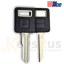 Ilco B50‑P Key Blank – GM Plastic‑Head Ignition Key | Buick, Cadillac, Chevy, GMC &amp; Pontiac (Uncut)