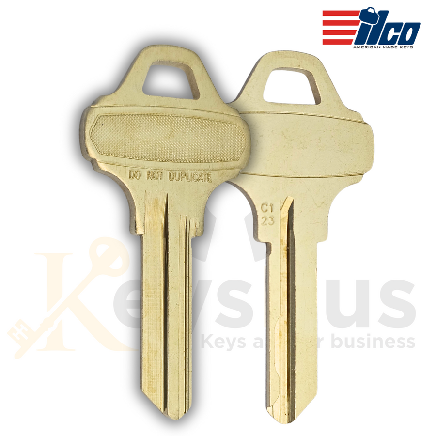 ILCO C123 / Schlage Everest C123 6-pin key blanks