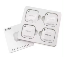 KEYDIY KD-TAG Smart Tracking Device, 4 pack, iOS Compatible Bluetooth Tracker