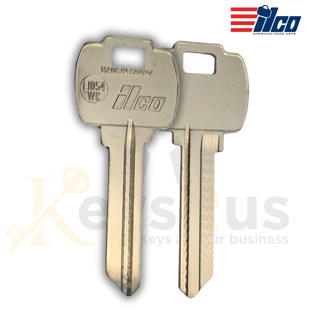 L1054WC Key Blanks, 10-Pack, Durable Replacement Keys for Locks