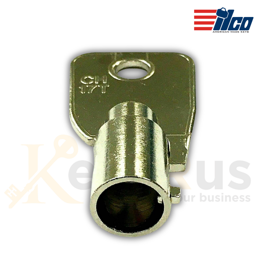 L1137 / CH17T Barrel Key Blanks each (ILCO), Tubular Cam Lock Key Blanks