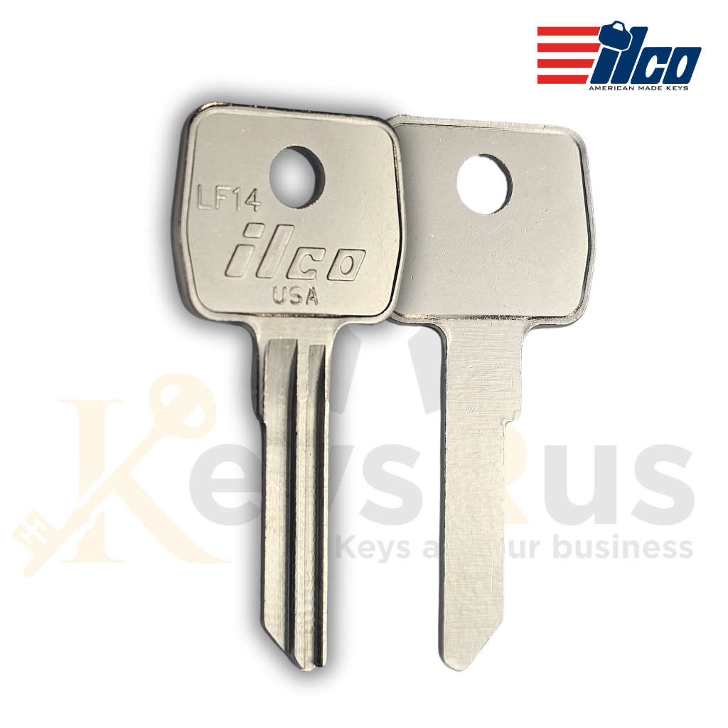 LF14 Key blanks for Residential & Commercial Keys 10/pack ILCO