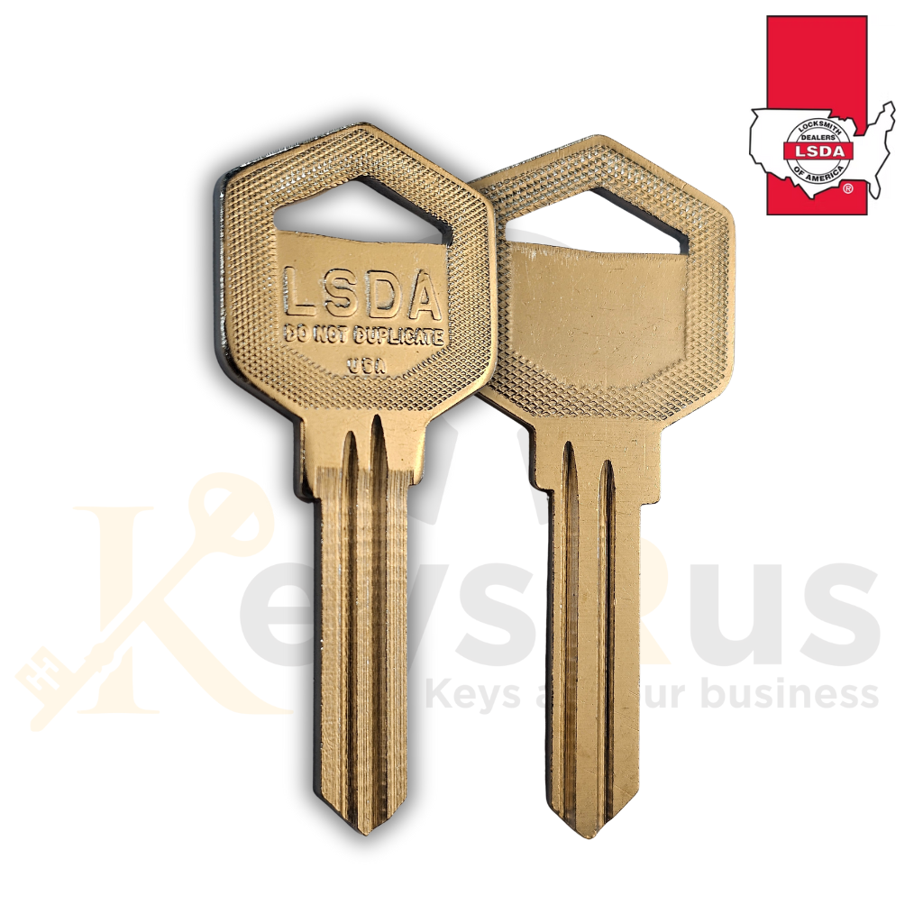 LSDA KEY RESTRICTED LSA KEYWAY 6-PIN LOCKSMITH ONLY - LSDA20