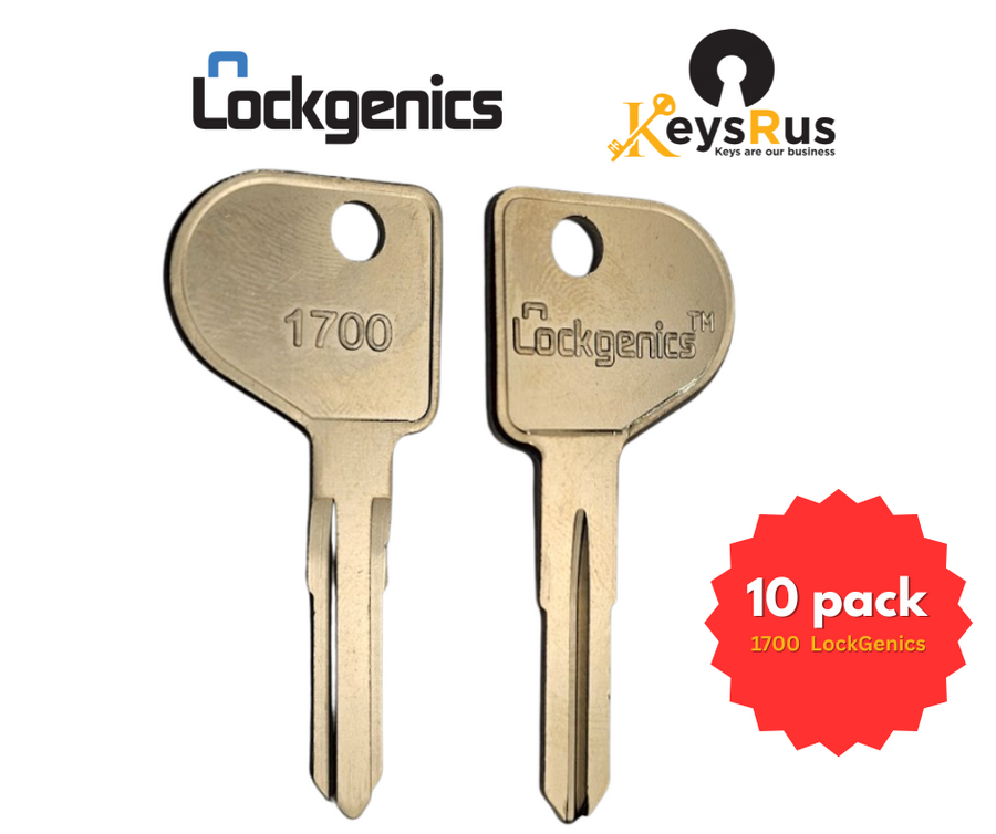 LockGenics 1700 Canada Post mailbox key blanks, 10 pack