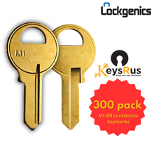 M1 | LockGenics M1-BR Master Key Blank - 300 Pack