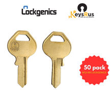 M13 | LockGenics M13-BR / Master 1092DS Brass Key Blank