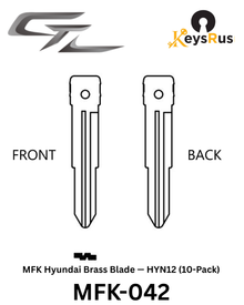MFK-042 — MFK Hyundai Brass Blade — HYN12 (10-Pack)