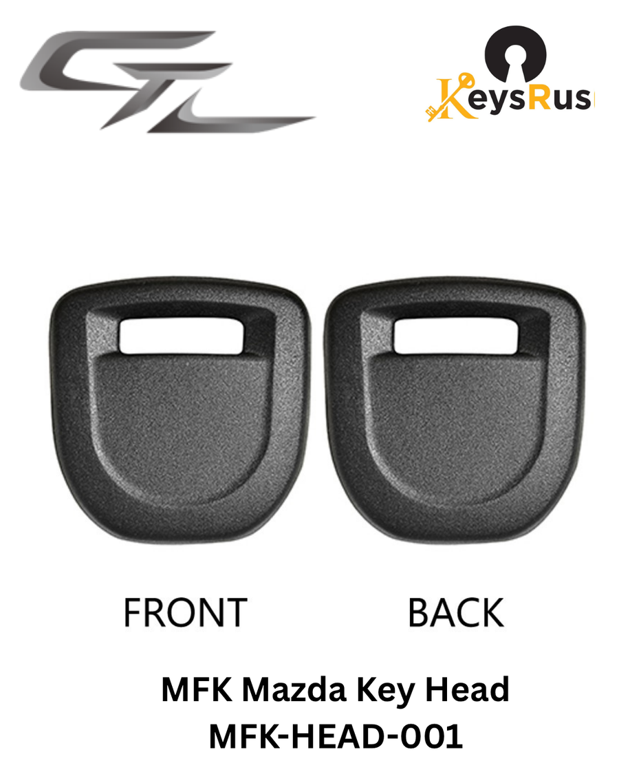 MFK-HEAD-001:  For MAZ24R profile MFK blades — Mazda 2, 3, 6, CX-3, CX-5 Pack of 5