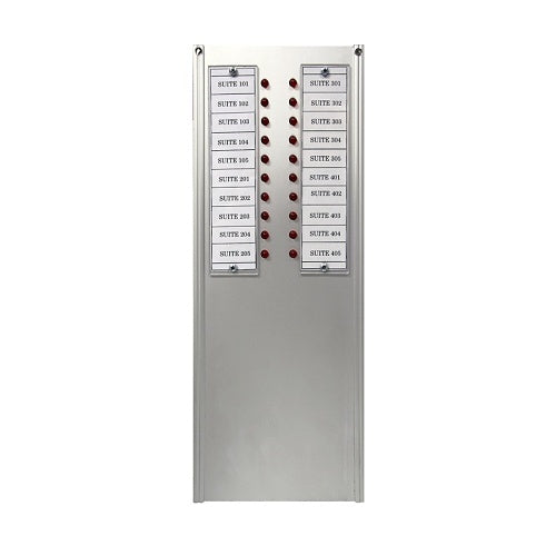 Mircom EC-220A – Central Monitoring Panel 20 LED Annunciator Panel with Directory
