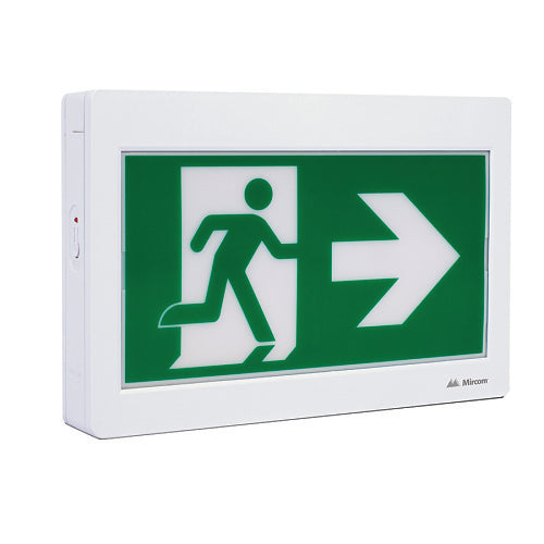 Mircom ELRM-100 – LED Running Man Sign with Battery Backup – view 3