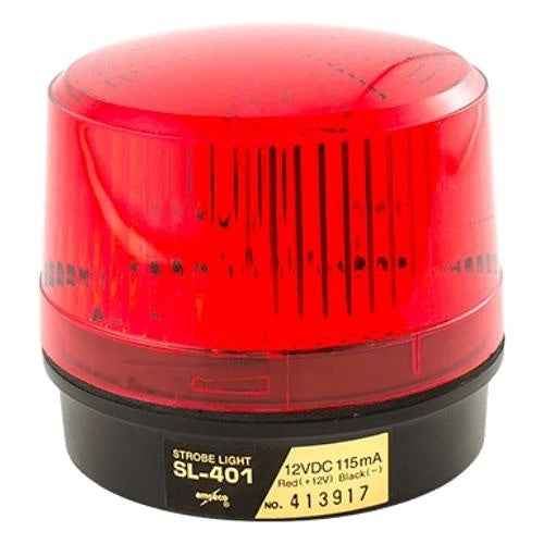 Mircom SL-401 – Strobe, 12VDC, Clear Lens
