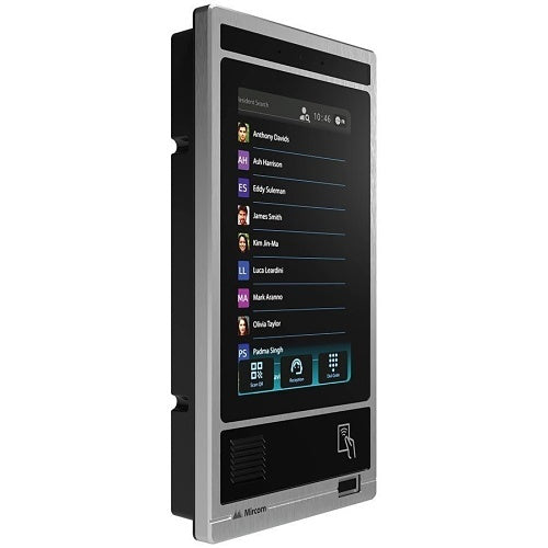 Mircom TX3-T10-S – TX3 Series 10" Touch Screen Video Intercom System, VoIP/PSTN, Silver – view 2
