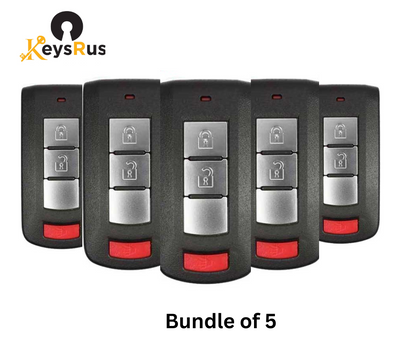 Mitsubishi 3-Button Smart Key Fob (OUC644M-KEY-N) – 315 MHz, Philips 46 Chip, OEM-Spec Replacement – Single Unit