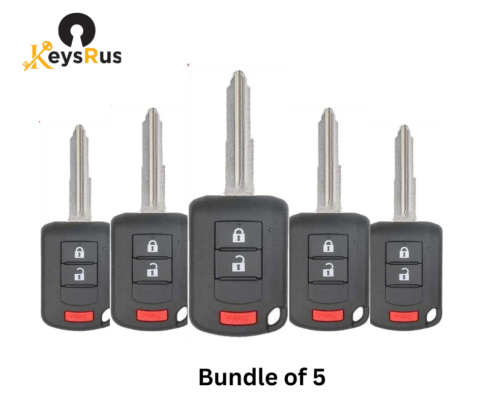 Mitsubishi Outlander/Lancer 2010–19 3-Button Remote Head Key – 315 MHz OUCJ166N (PN 6370B944)