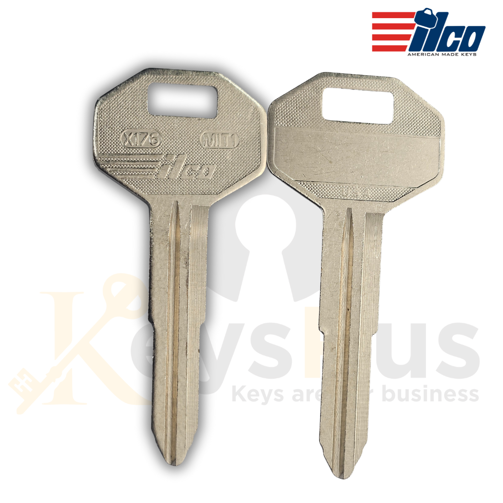 MITSUBISHI-X176 or MIT1 key blank for Chrysler Mitsubishi trucks 10/pack ILCO