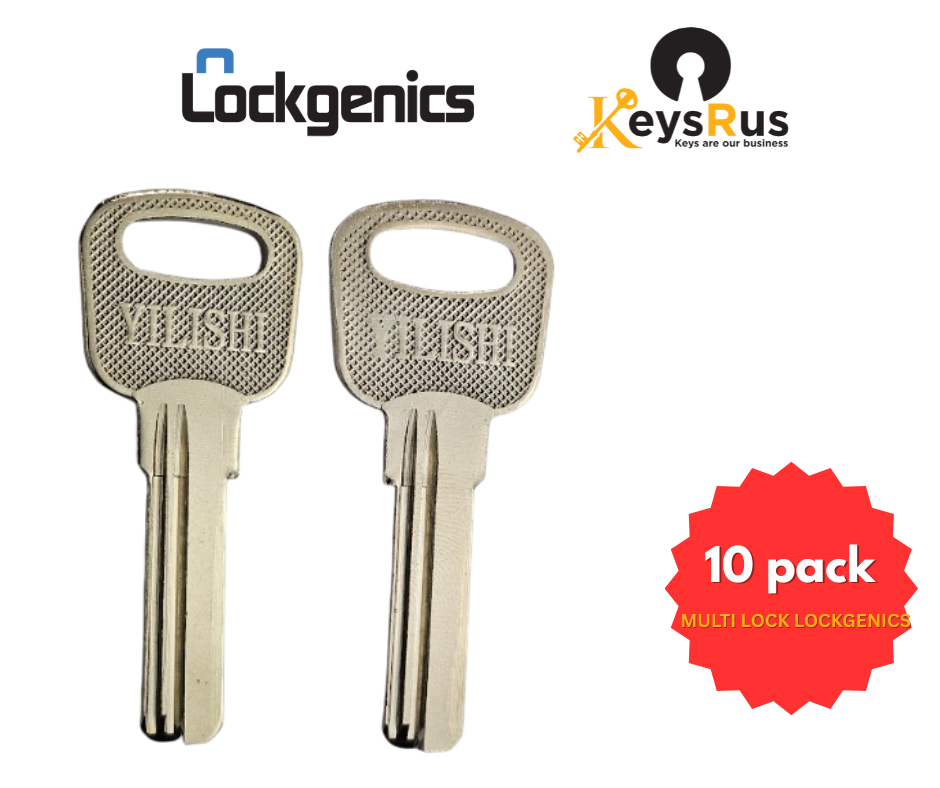Mul-T-Lock Key Blank – NP – 10-Pack – LockGenics
